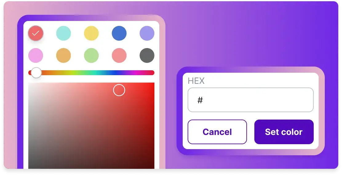 Client and Project Colors