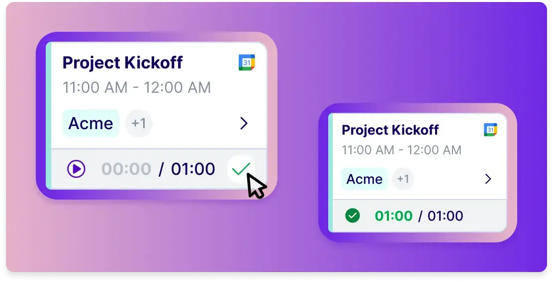 Mark Tasks Complete in One Click