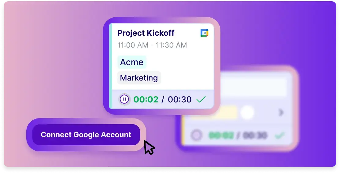Real-Time Calendar Sync